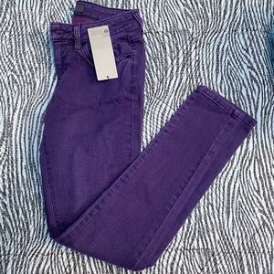 Levis purple stretchy jeans